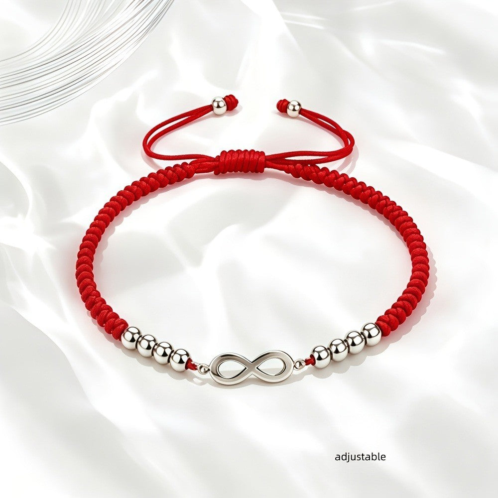 Infinity Symbol Bead Bracelet
