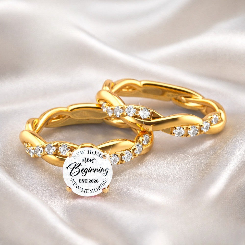 New Beginning Twisted Ring