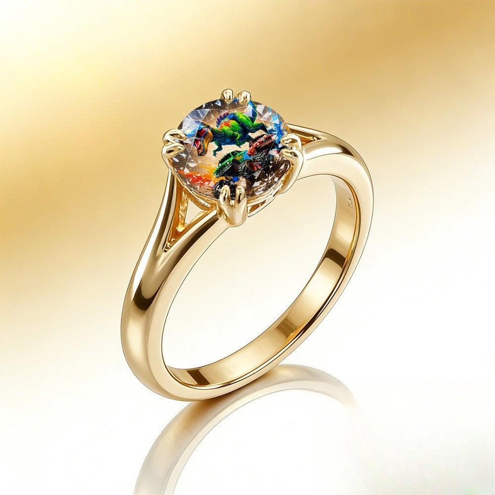 Dinosaur & Monster Truck Ring