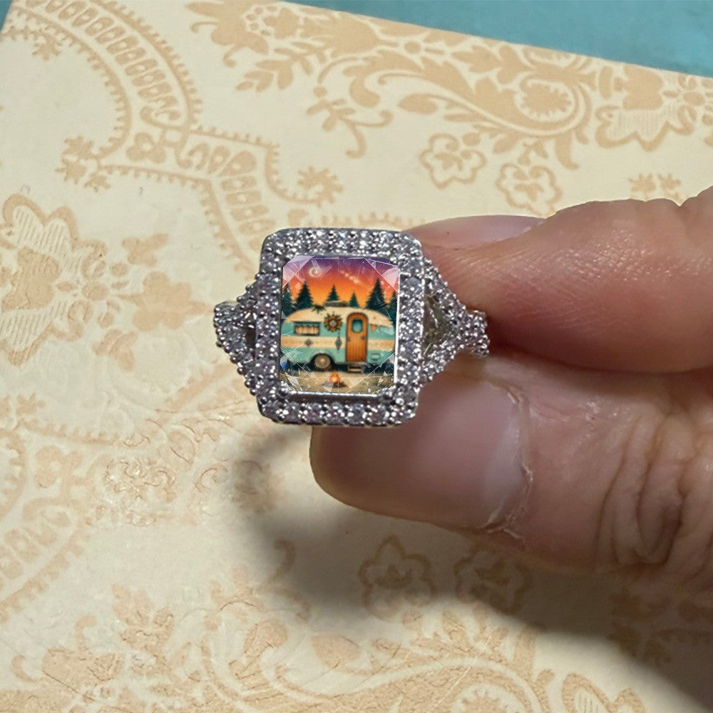 Camping RV Square Ring