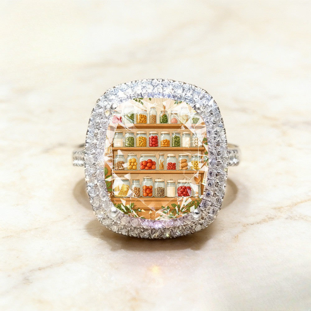 Pantry Shelf Statement Ring