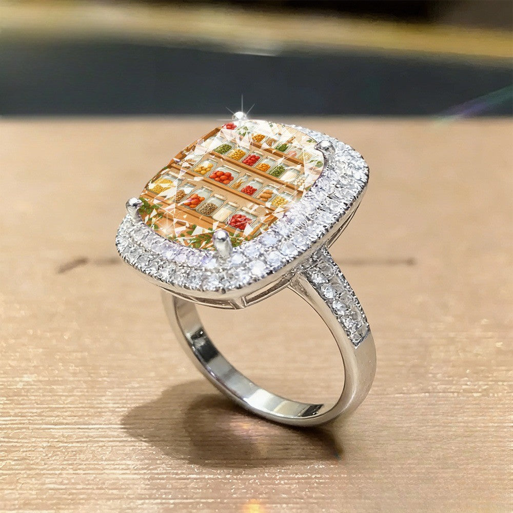 Pantry Shelf Statement Ring