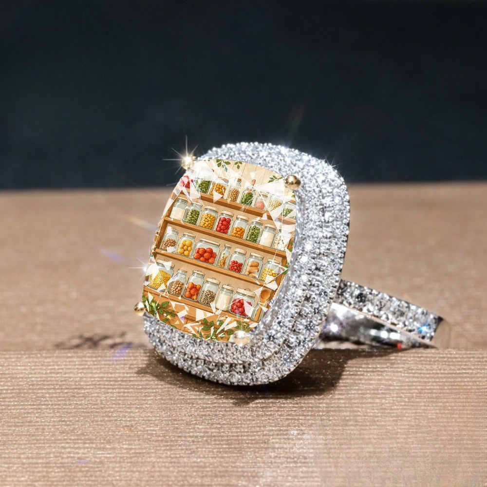 Pantry Shelf Statement Ring