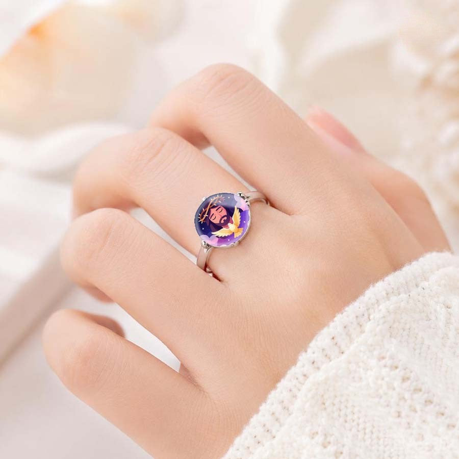 Dove & Crown Adjustable Ring