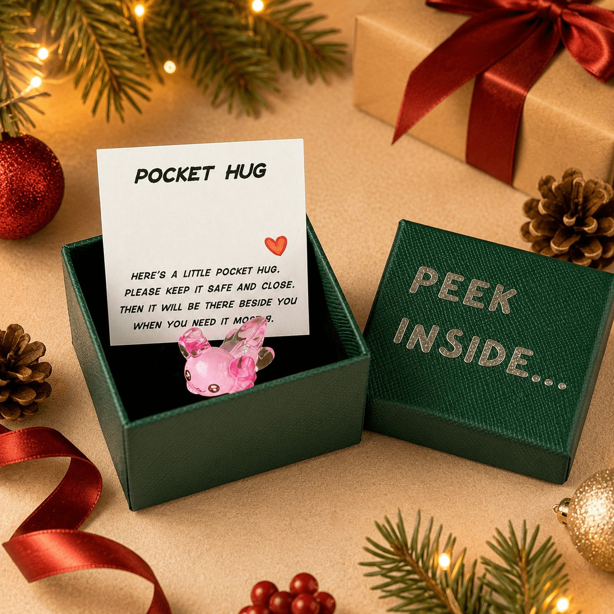 Pocket Hug Axolotl Gift Set