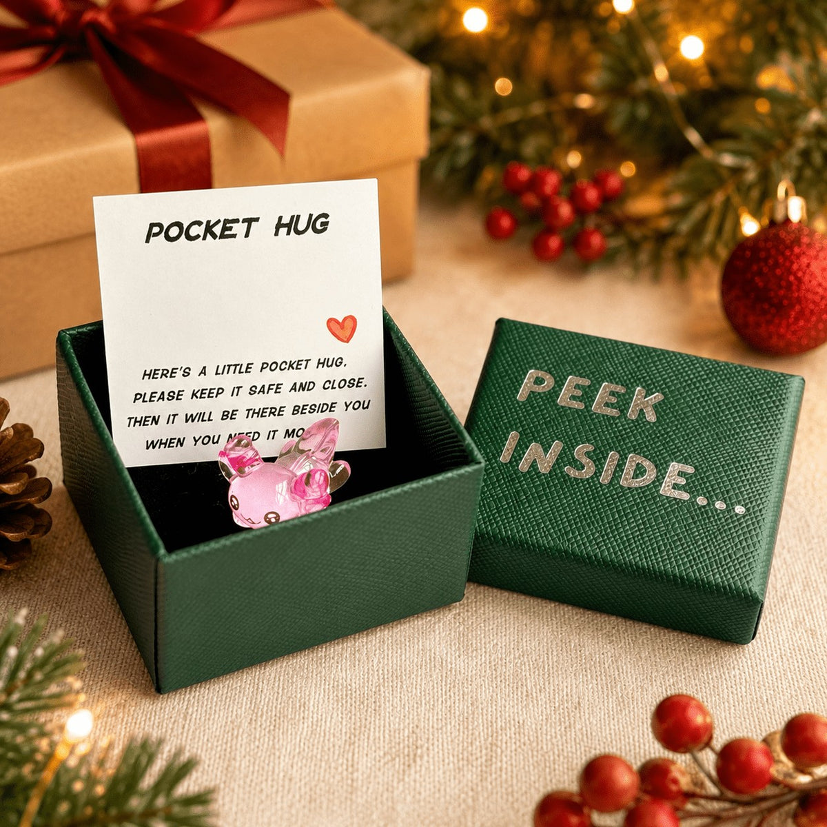 Pocket Hug Axolotl Gift Set
