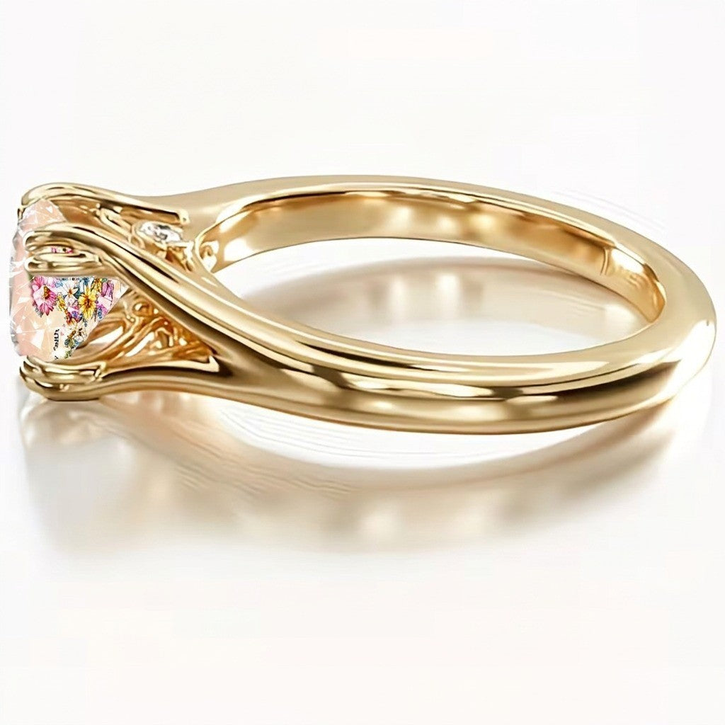 Floral Faith Ring