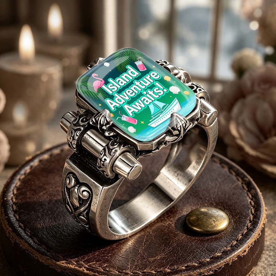 Island Adventure Statement Ring