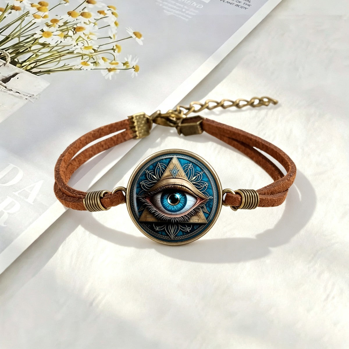 Blue All-Seeing Eye Bracelet