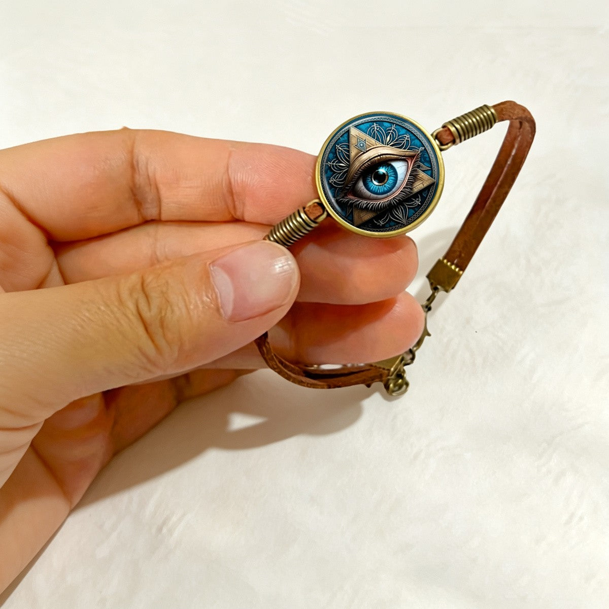 Blue All-Seeing Eye Bracelet