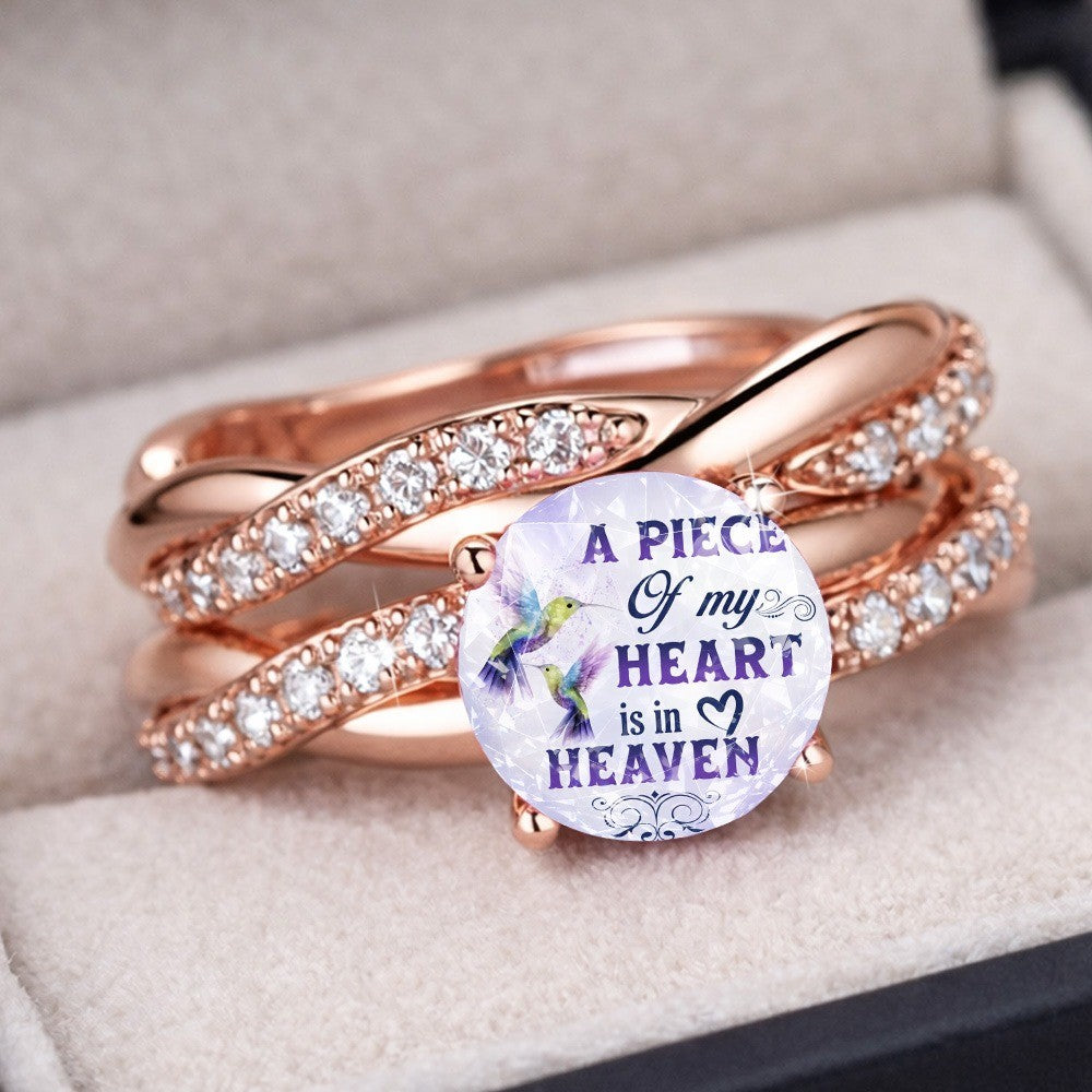 Hummingbird Memorial Ring