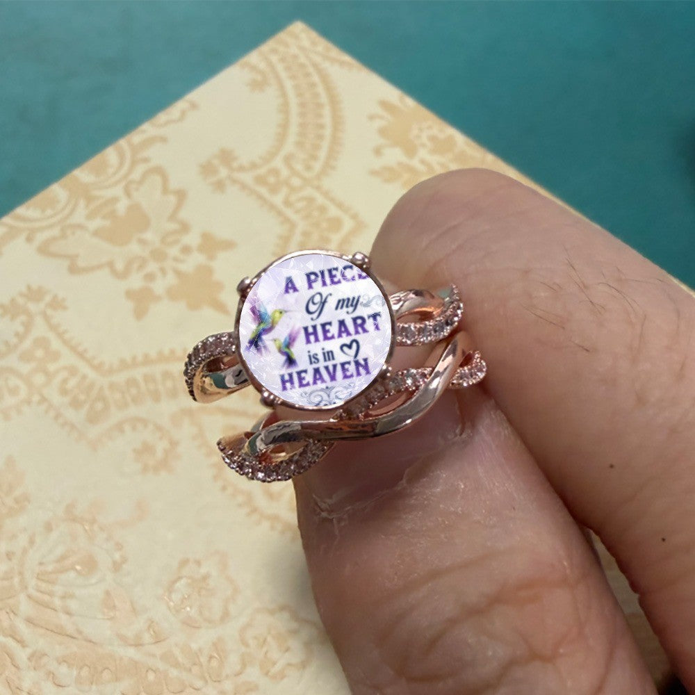 Hummingbird Memorial Ring
