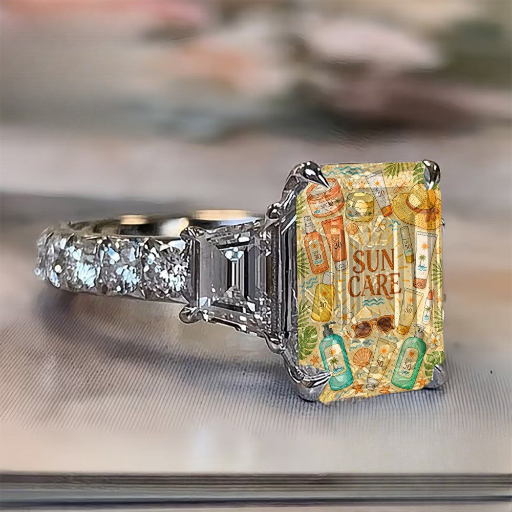 Sun Care Charm Ring