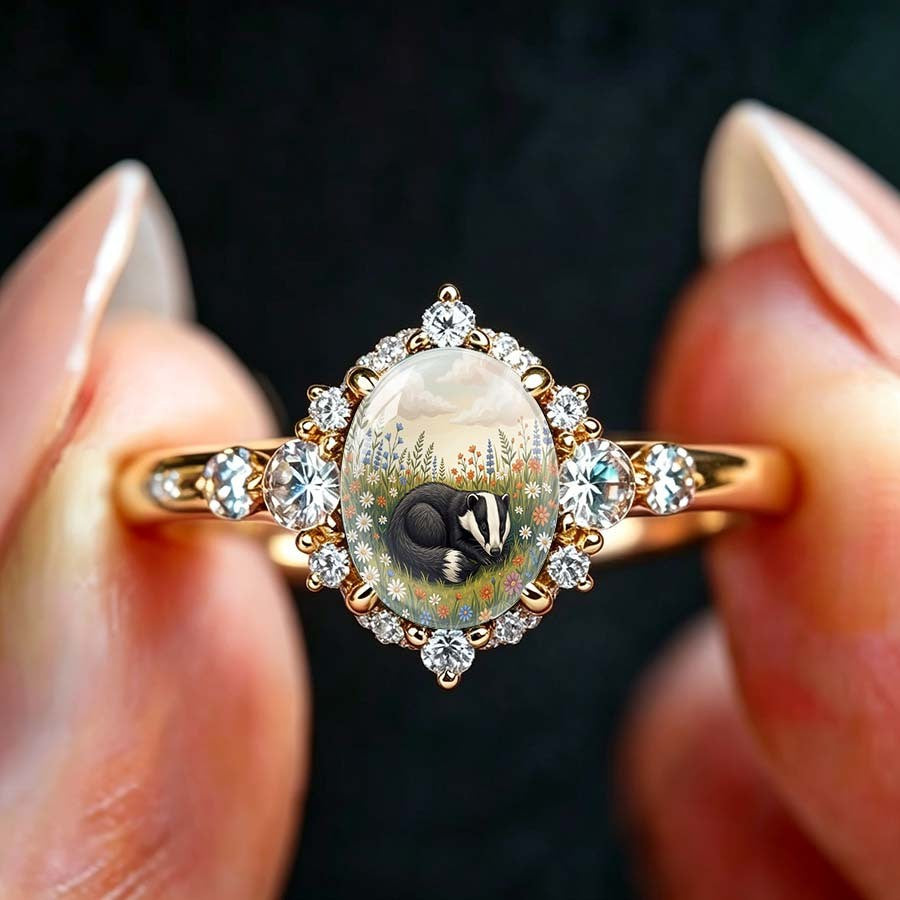 Badger Oval Ring
