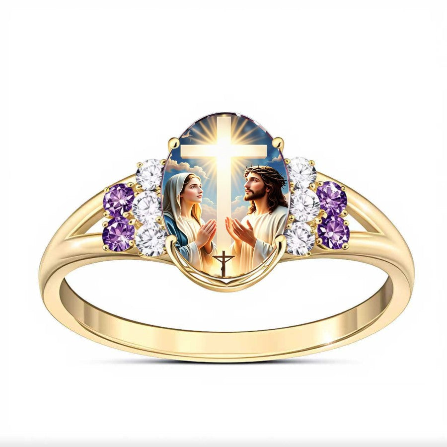 Faith & Devotion Oval Ring