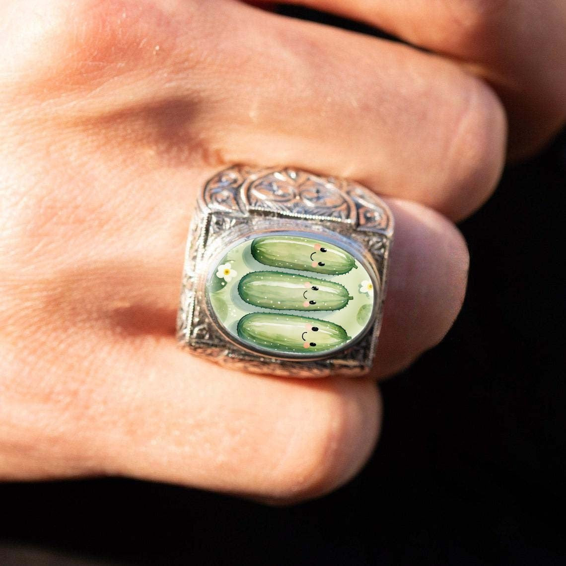 Cucumber Vintage Ring