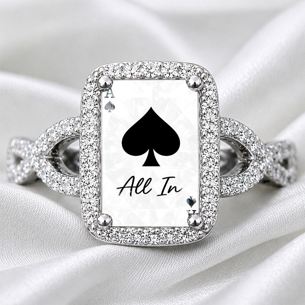 Spade Statement Ring