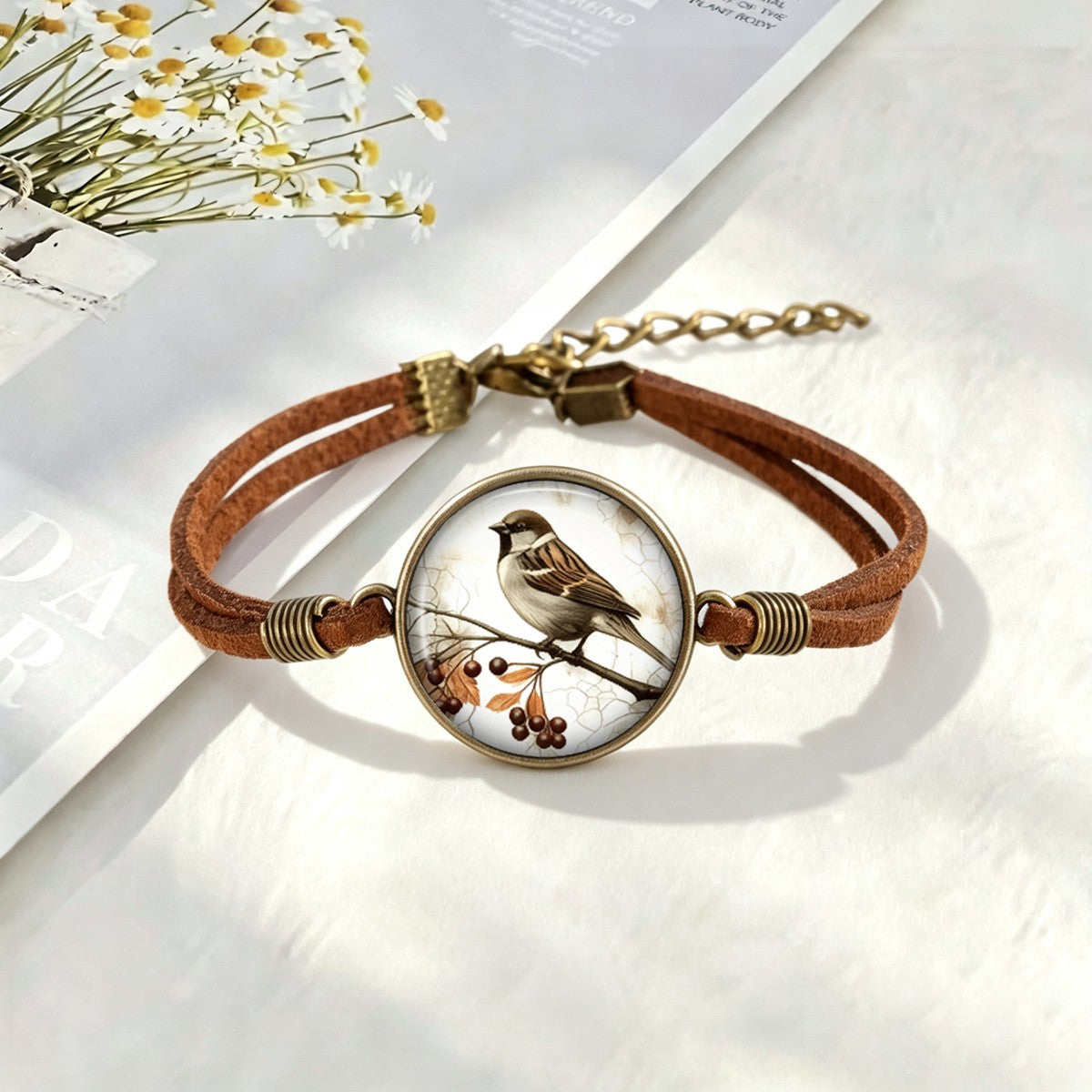 Sparrow & Berry Round Bracelet