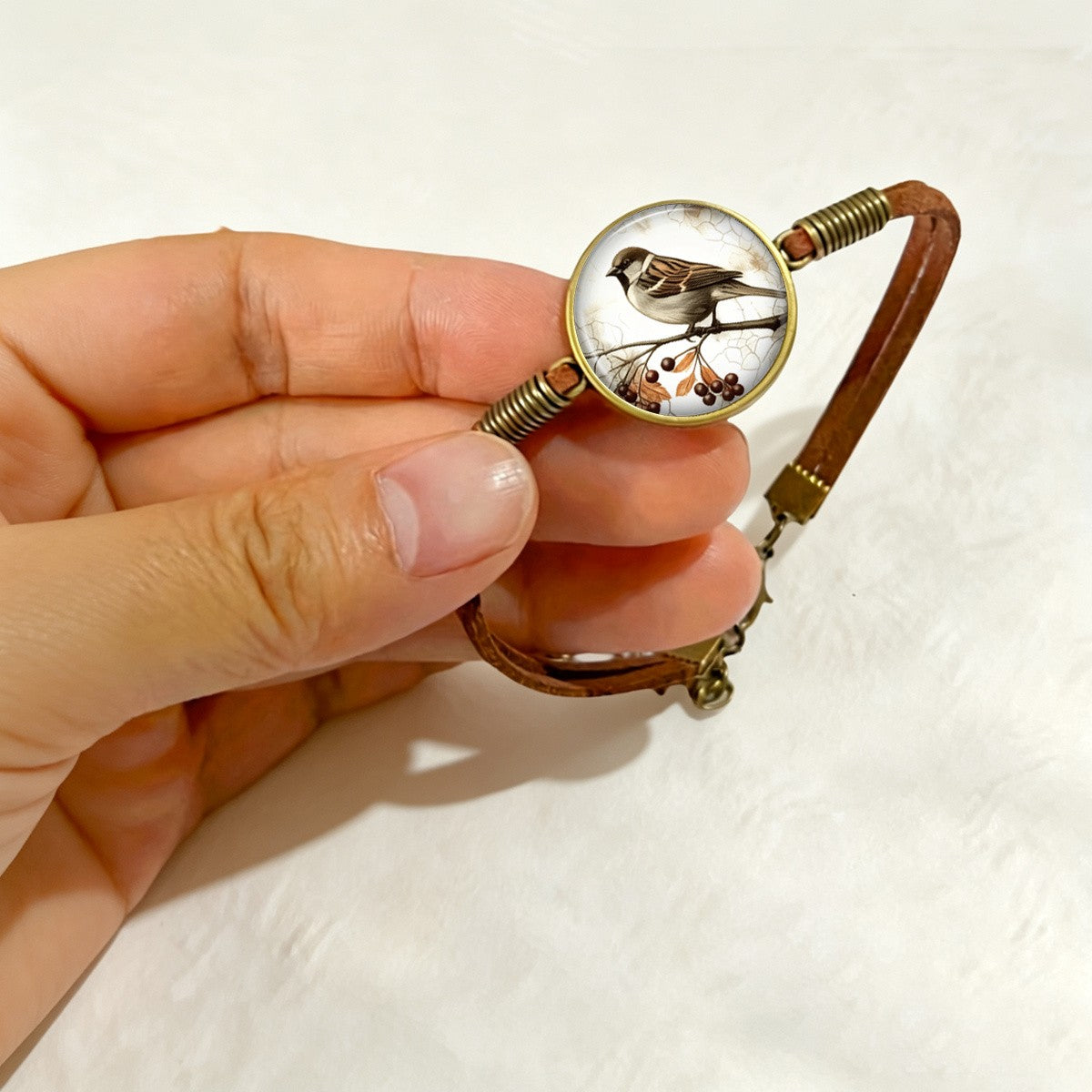 Sparrow & Berry Round Bracelet