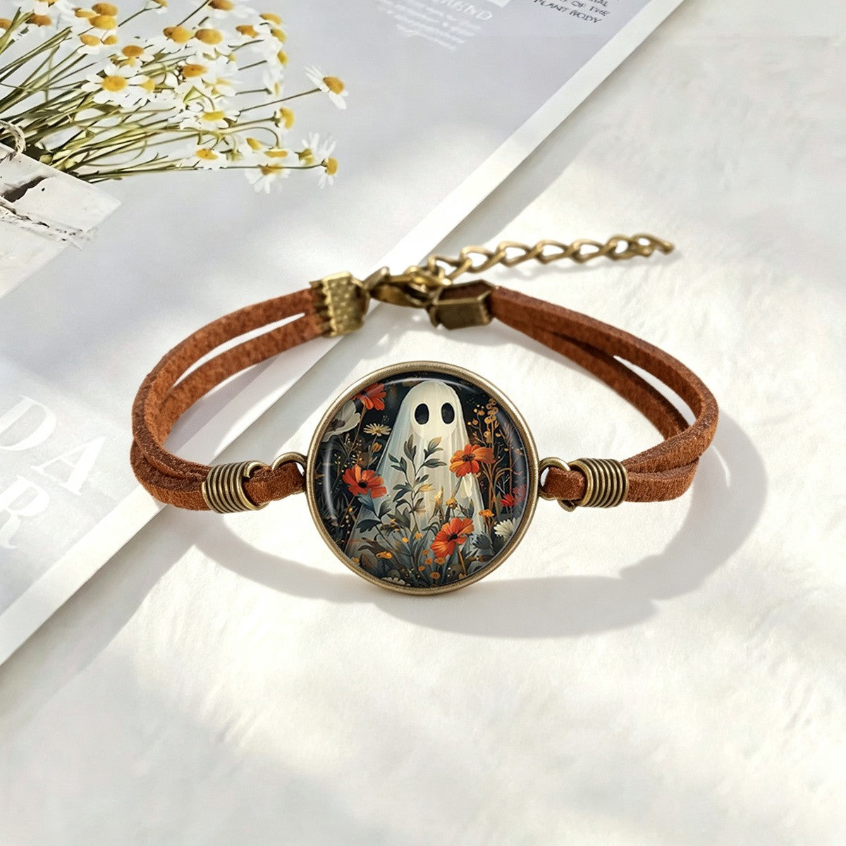 Ghost & Wildflower Bracelet