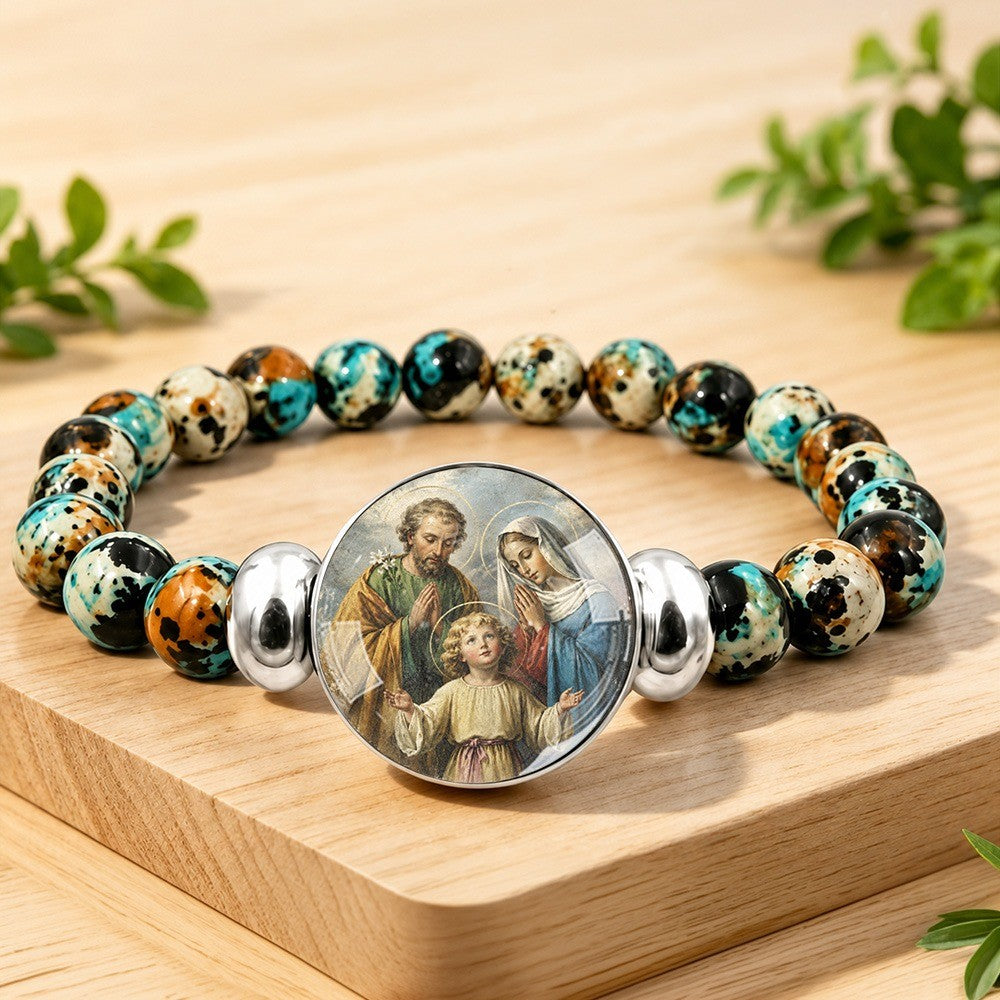 Holy Family Portrait Bracelet