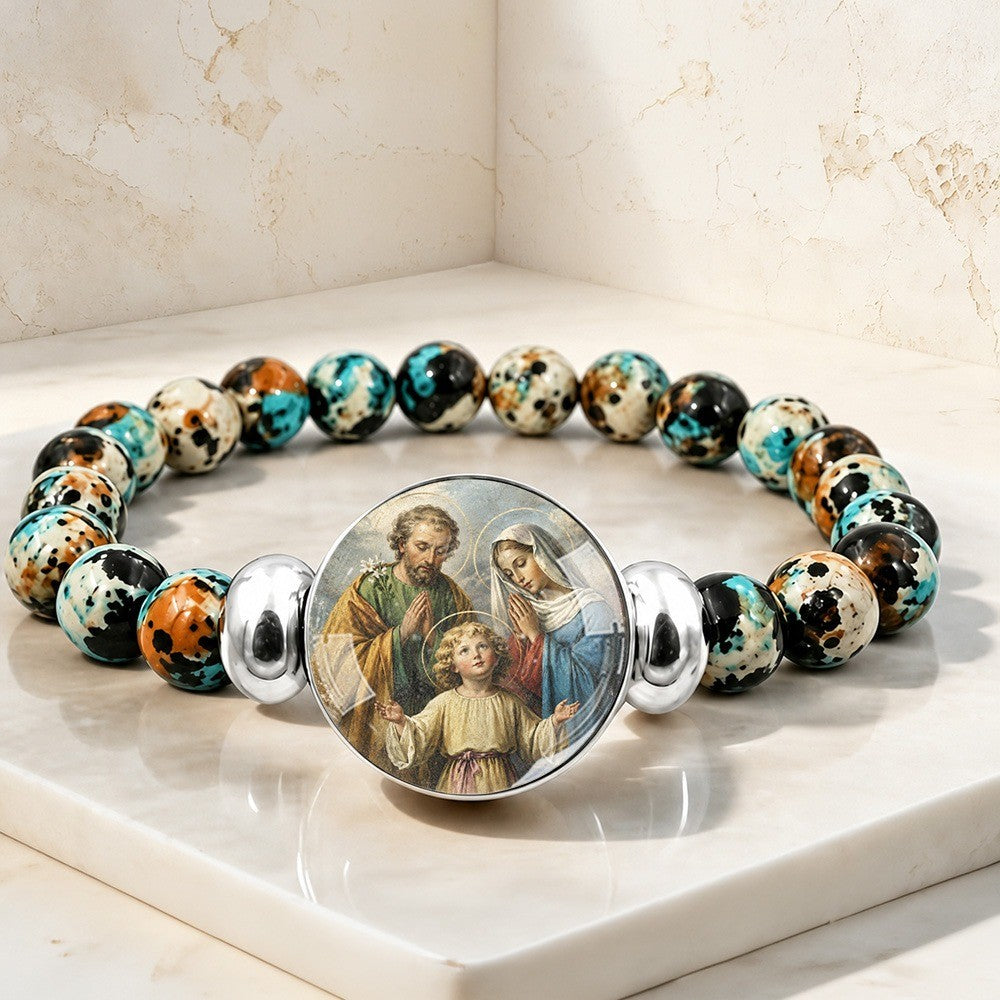 Holy Family Portrait Bracelet