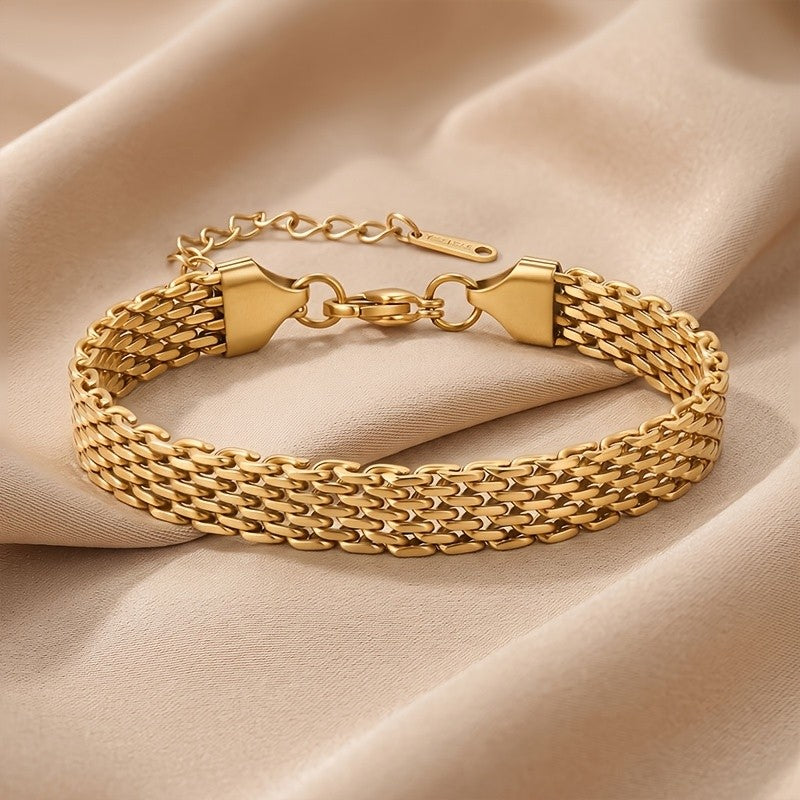 Woven Chain Anklet