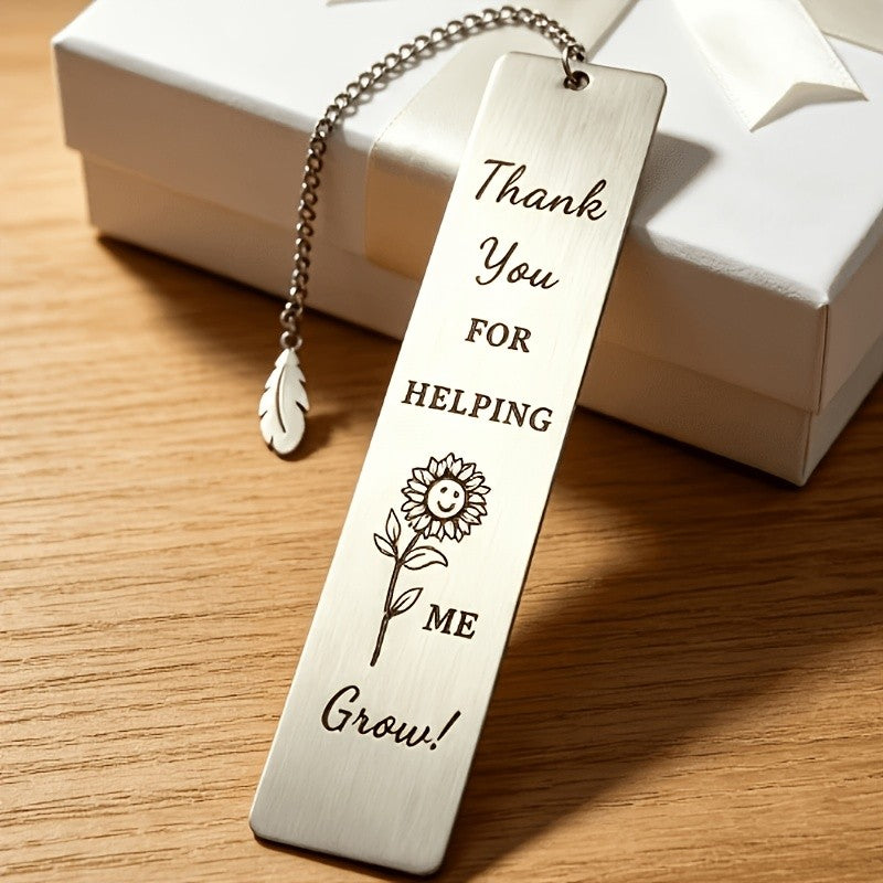 Smiling Sunflower Bookmark
