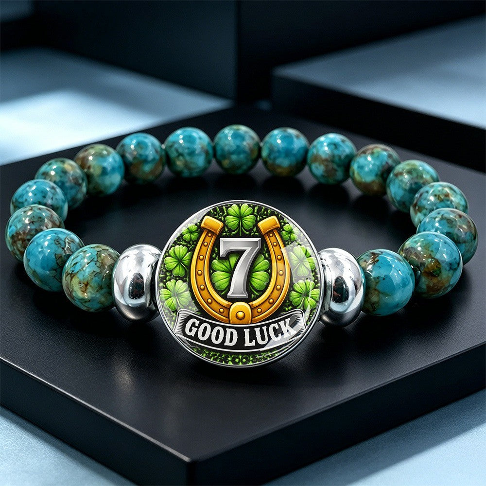 Lucky 7 Horseshoe Bracelet