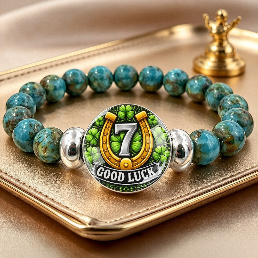 Lucky 7 Horseshoe Bracelet