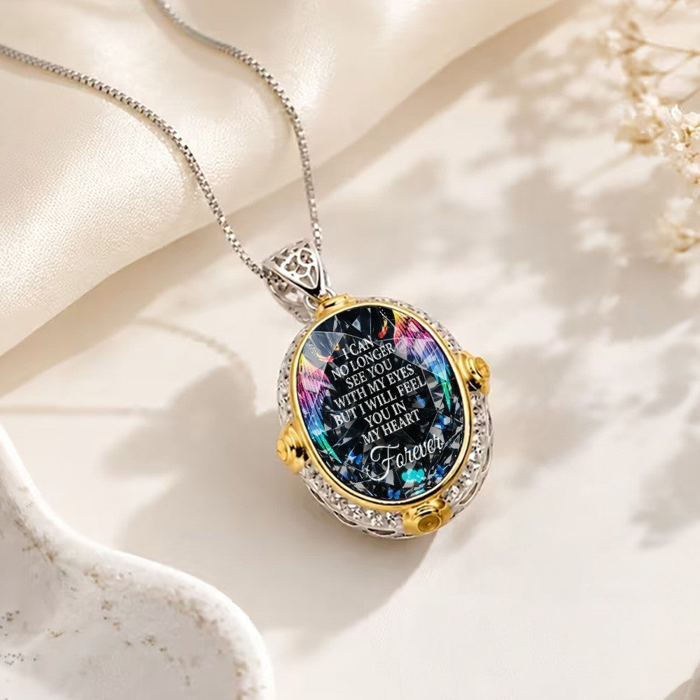 In Memory Heart Pendant Necklace