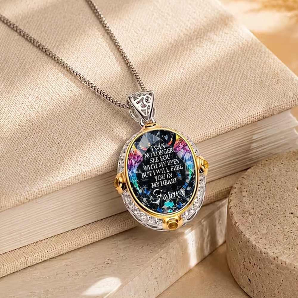 In Memory Heart Pendant Necklace