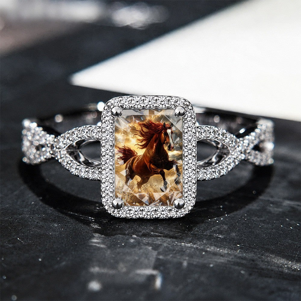 Galloping Horse Square Ring