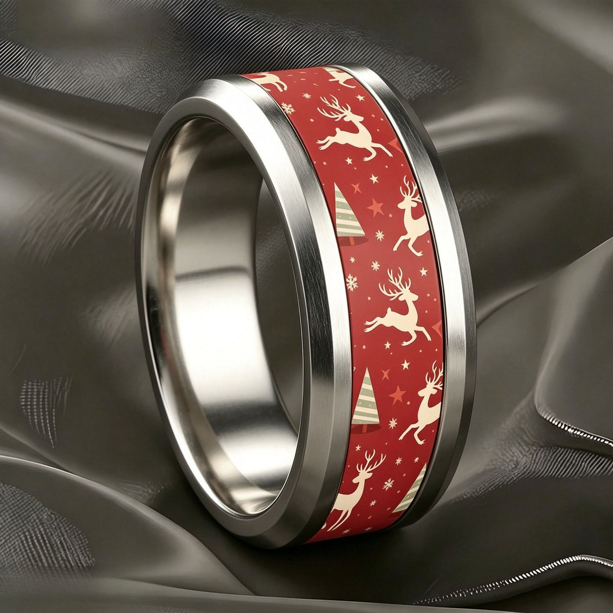 Red Reindeer & Tree Ring