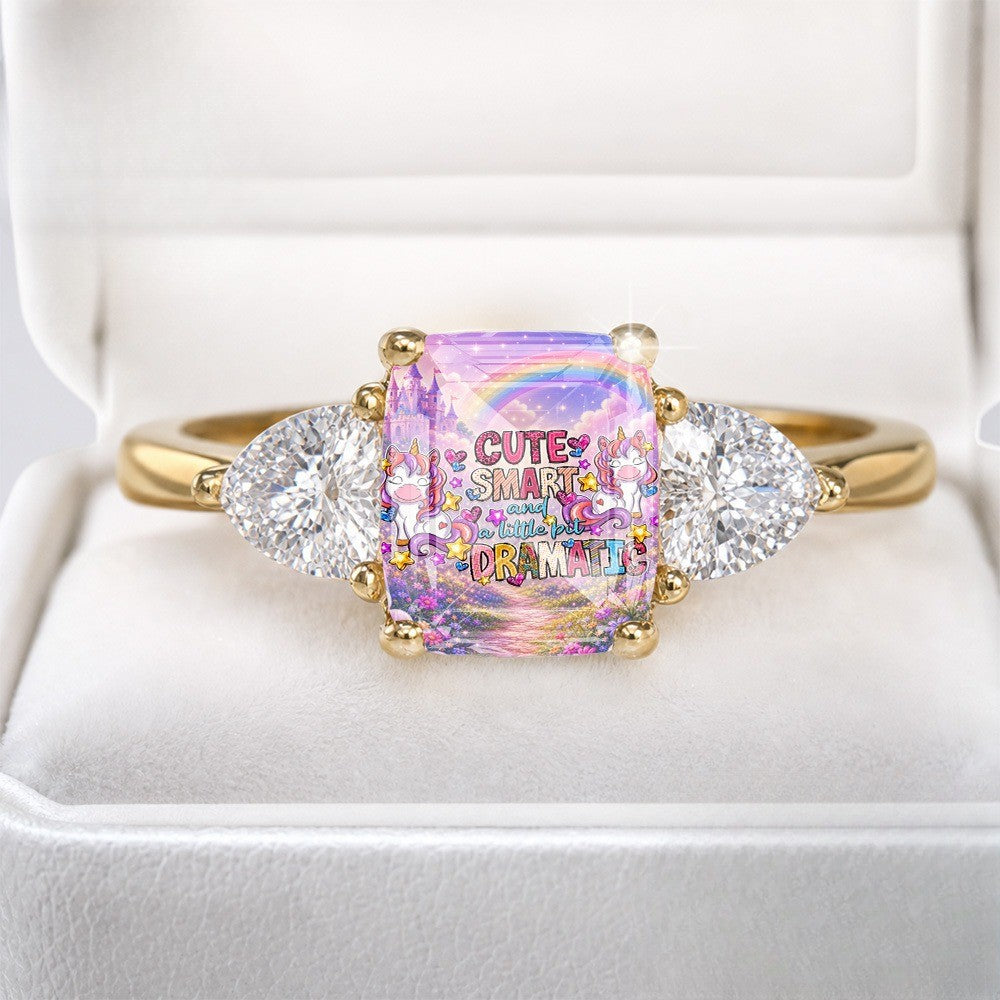 Unicorn Castle Statement Ring
