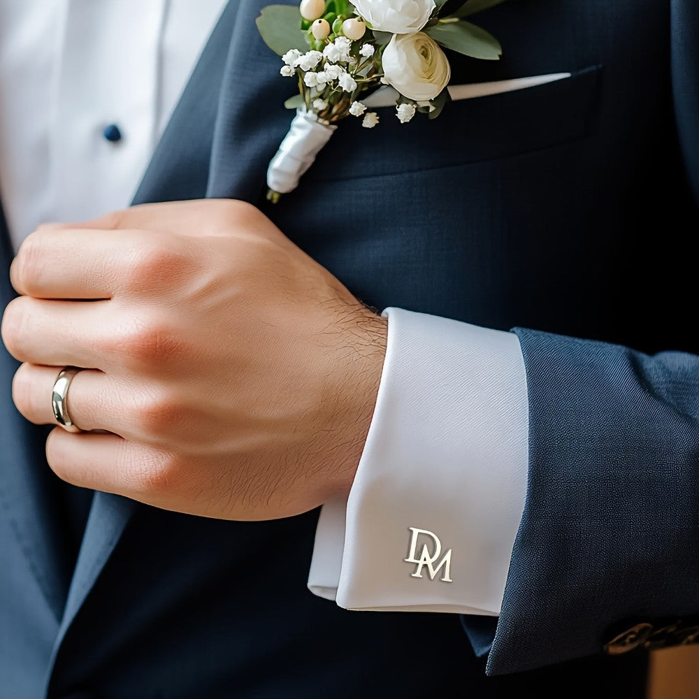 Custom Initial Cufflinks