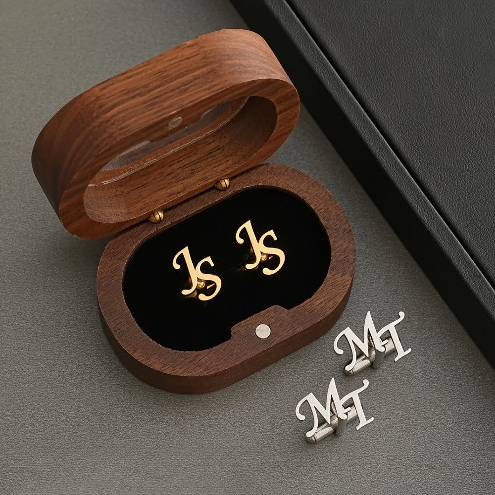 Custom Initial Cufflinks