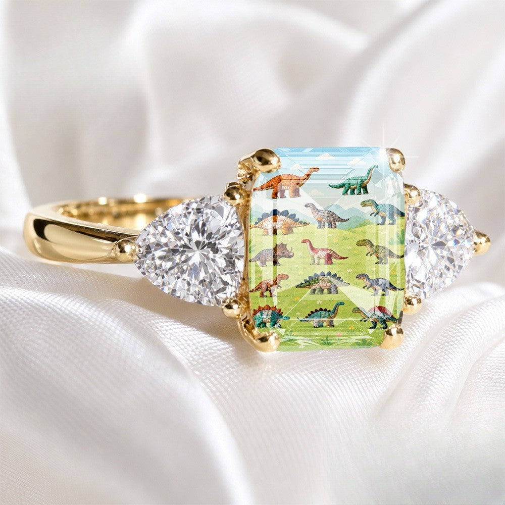 Dinosaur Park Square Ring