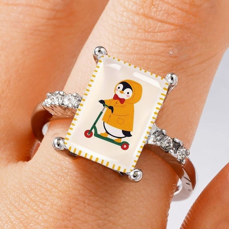 Penguin Scooter Ring