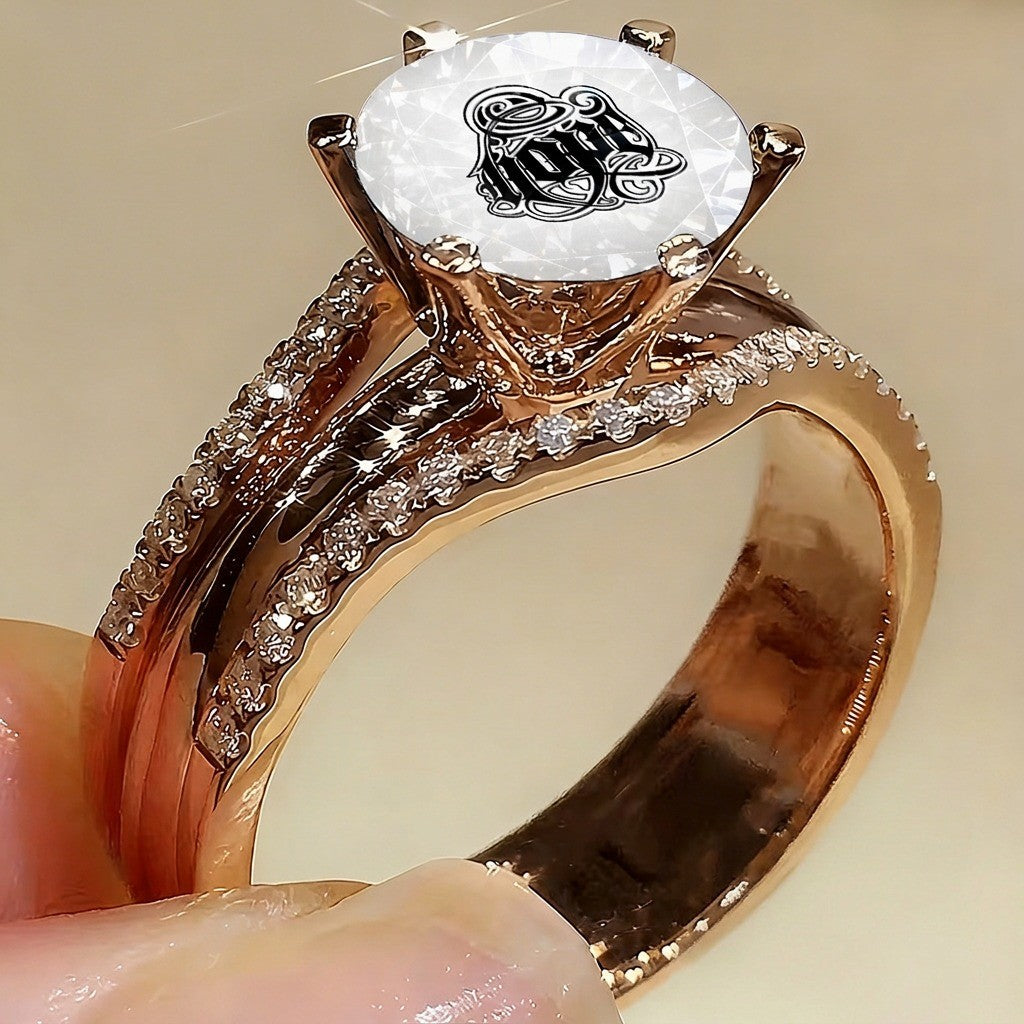 Hope Crystal Statement Ring