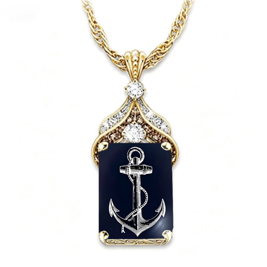 Anchor Pendant Necklace