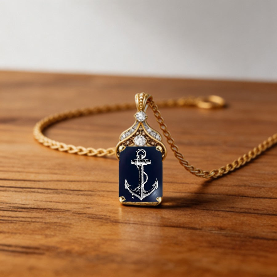 Anchor Pendant Necklace