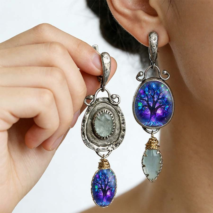 Tree of Life Drop Earrings