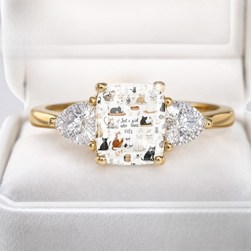 Cat Collection Square Ring