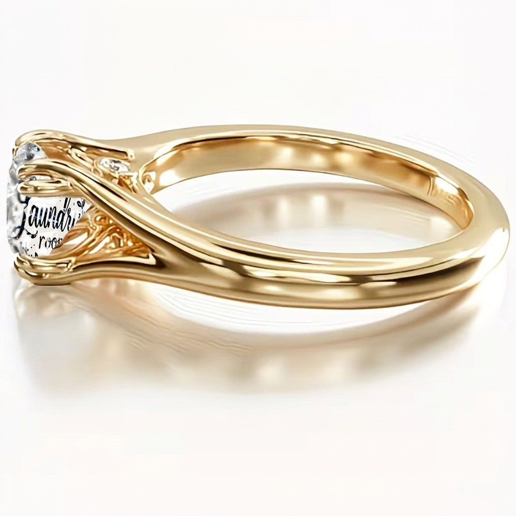 Laundry Room Floral Ring
