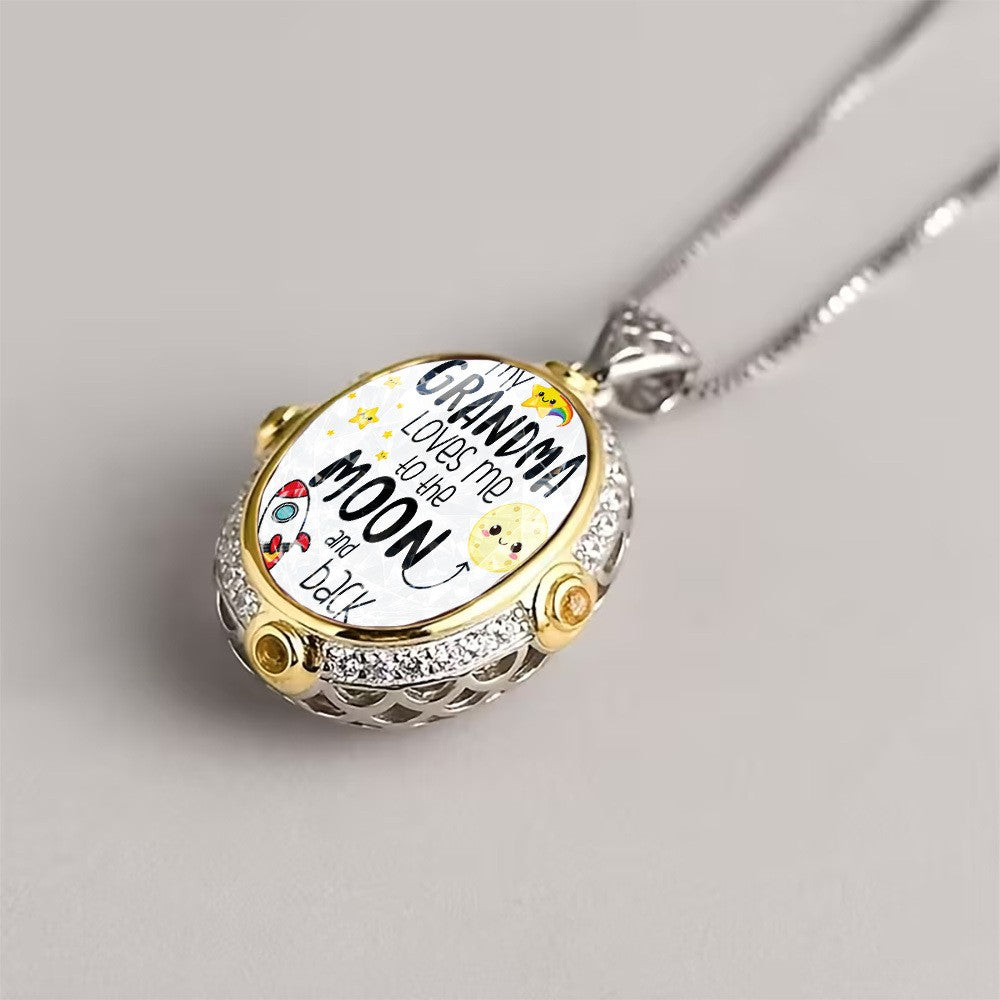 To The Moon & Back Pendant Necklace