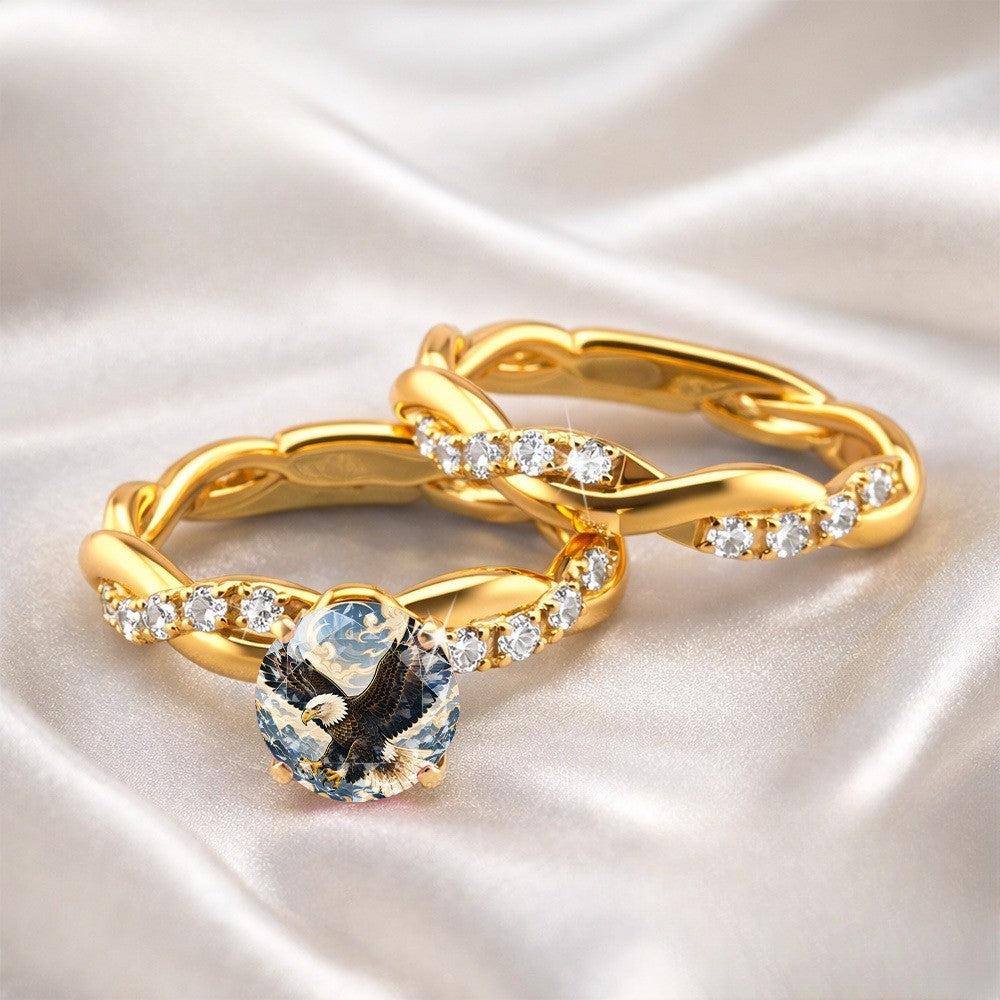 Soaring Eagle Statement Ring