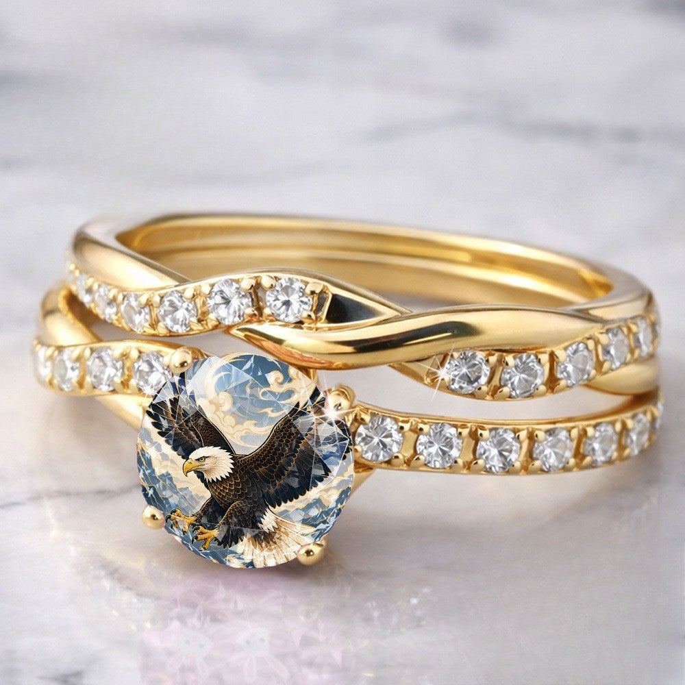 Soaring Eagle Statement Ring