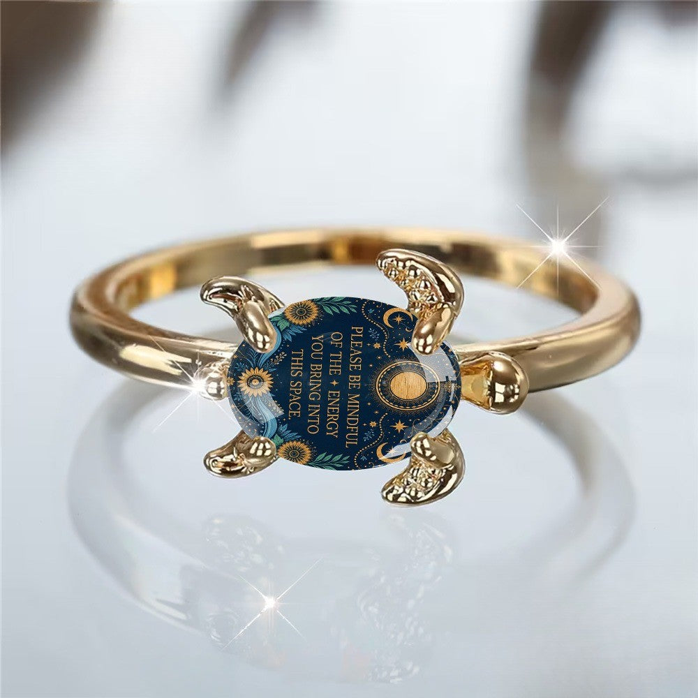 Celestial Sea Turtle Ring