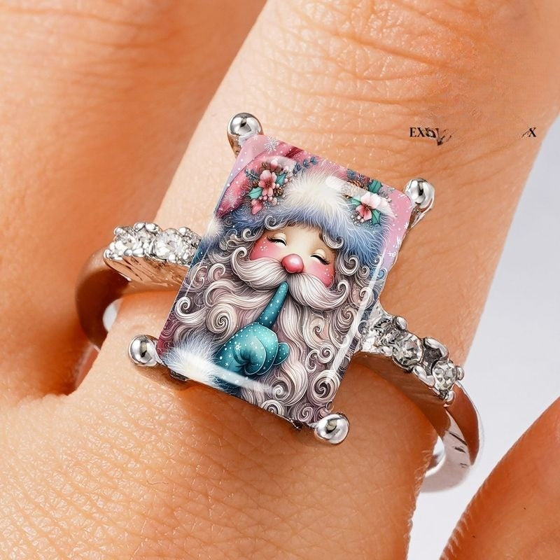 Whimsical Santa Ring